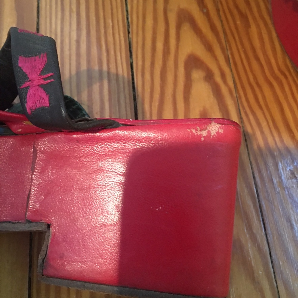 HOST PICK! 70's Vintage YSL Woven Platforms - Size 9 - Picture 4 of 11